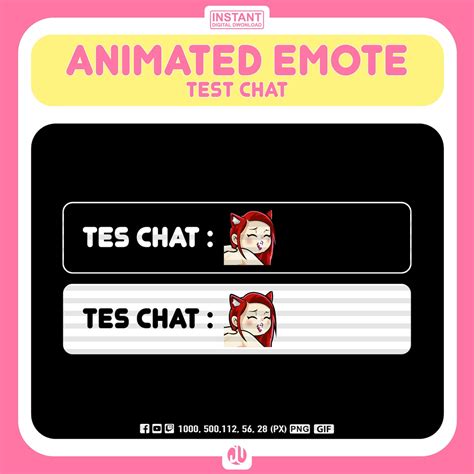 Playful Flirty Animated Emote | Fun & Expressive GIF for Twitch and ...