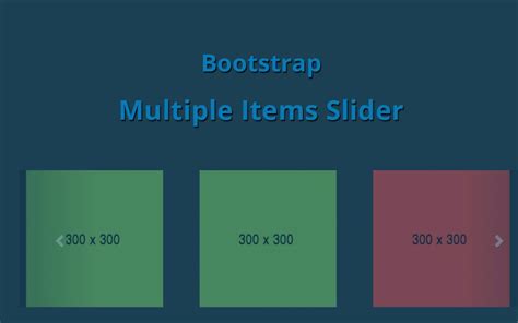 Image result for Multi-Item Slider HTML/CSS