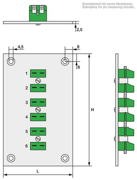 Mini panel type K - vertical gn | Testo Sensor English