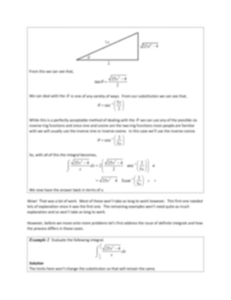 Trig Sub Example 的图像结果