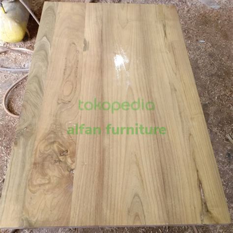 Jual top table kayu sungkai kayu langka - Kab. Lebak - alfan furniture ...