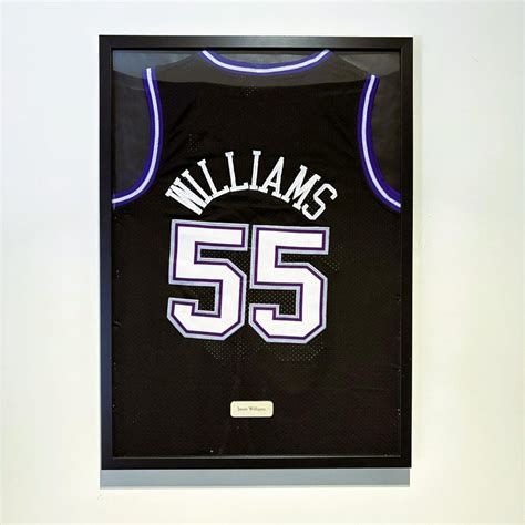 Sacramento Kings Jason Williams Jersey Framed, Jason Williams Shirt ...
