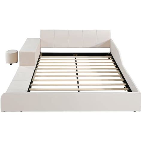 DEINPPA Queen Size Upholstered Grounded Bed with India | Ubuy