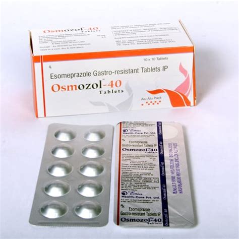 OSMOZOL-40 Tablets Ethics Healthcare Pvt. Ltd.