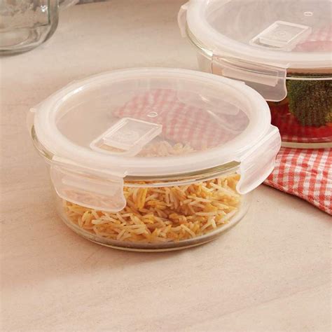 Buy Femora Borosilicate Glass Containers for Kitchen | 1 Year Warranty ...