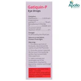 Gatiquin P Eye Drop | Uses, Side Effects, Price | Apollo Pharmacy