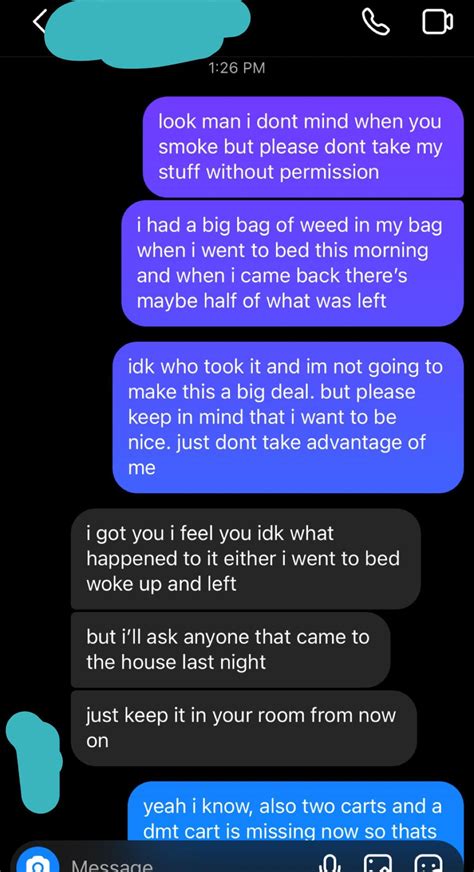 asshole stepbrother took nearly a quarter pound of weed from me and ...