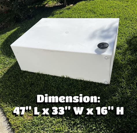 100 Gallon Low Profile Water Tank for Sale in Garden Grove, CA - OfferUp
