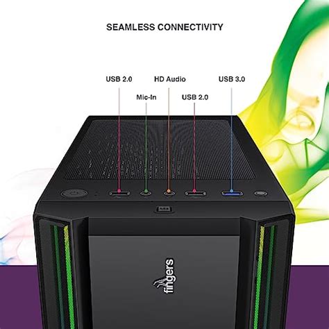 Fingers RGB-Flow India's First Micro ATX PC C2 Fashion Computer Case ...