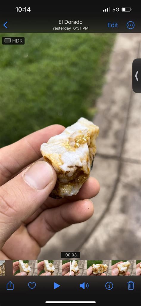 Found this inside a bigger piece of quartz that I split open. I’m located in Northern California ...