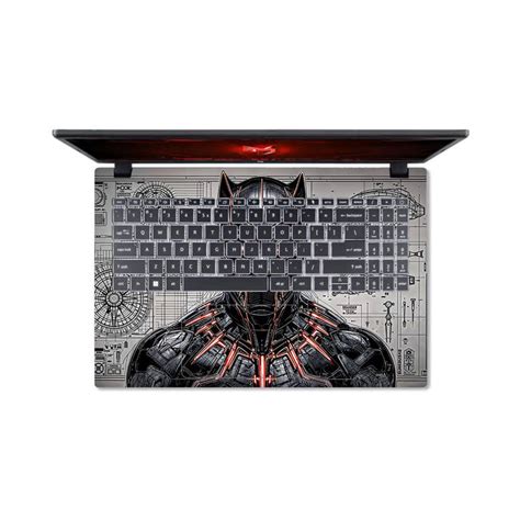 Black Panther Vibranium Tech Acer Nitro V ANV15 51 55CA 3D Laptop Skin