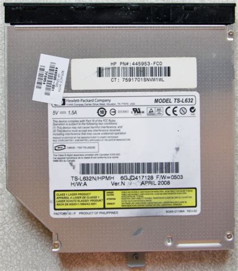 HP 448005-001 DVR-K17B DVD-RW WITH LIGHTSCRIBE W/ BEZEL 432899-CC0 | eBay