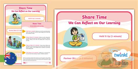 Share Time Display Poster (teacher made) - Twinkl