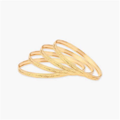 Textured Allure Bangles