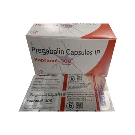 Pregabalin Capsules IP Bionial Healthcare Pvt. Ltd.