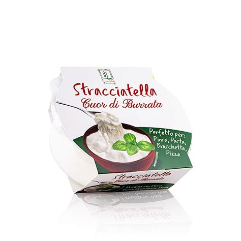 Stracciatella, Pasta-Filata cheese, Viva Italia, 140g, PE shell ...