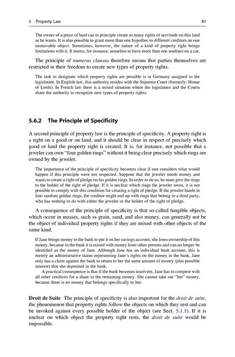 Law-20 - Law-20 - The owner of a piece of land can in principle create ...