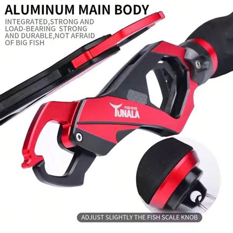 Aluminum Alloy Luya Clamp Large Object Control Fish With Weighing Fish ...