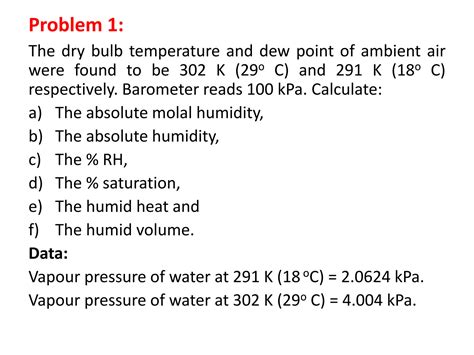 Image result for Humidification Formula