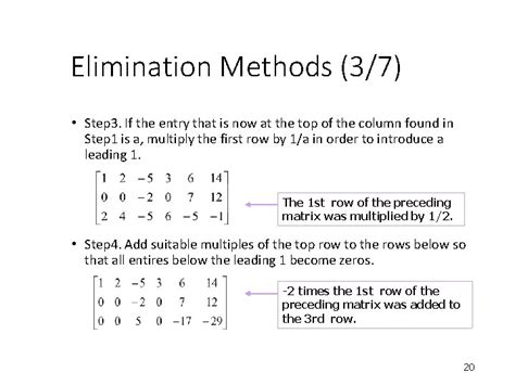 Image result for Row Operations Method