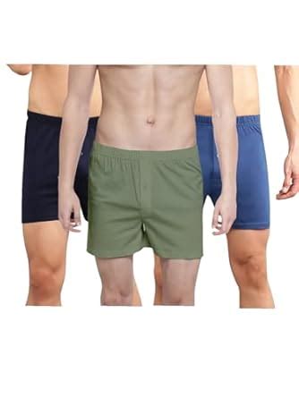 Buy RAMRAJ COTTON Men Assorted Colour Knitted Real Relax Without Pocket ...