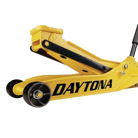 DAYTONA 3 Ton Low-Profile Superduty Floor Jack With RAPID PUMP, Yellow ...