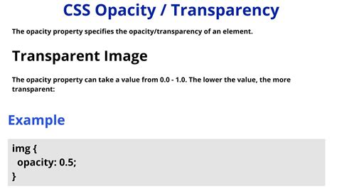 Image result for HTML Transparent Color