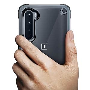 KAPAVER® Impulse Transparent Hybrid Hard PC Back TPU Bumper Impact ...