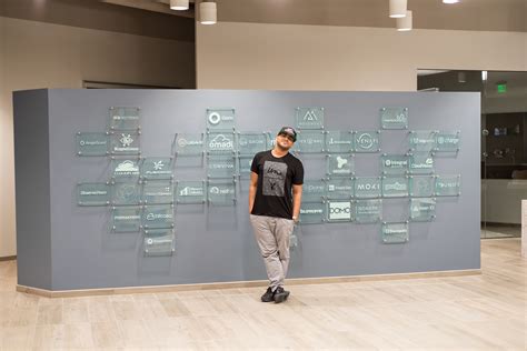 Logo Wall Creation for Pelion Venture Partners 2016 on Behance