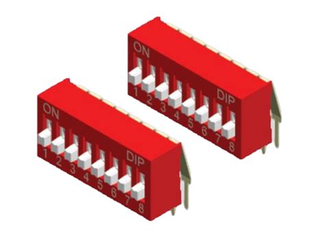 NDA Series DIP Switches - Diptronics | Mouser