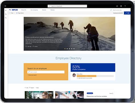 Intranet Homepage 的图像结果