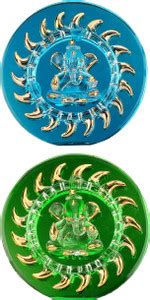 AFAST Afast Colorful Combo Blessing Ganesha For Table Top & Wall ...