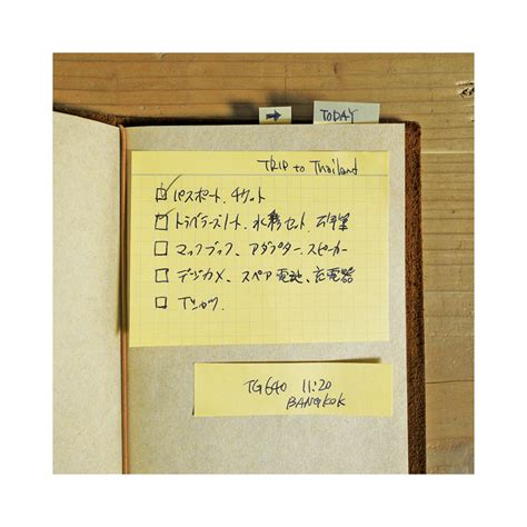 TRAVELER'S notebook Refill Sticky Memo Pad 022 – Paper planning and more