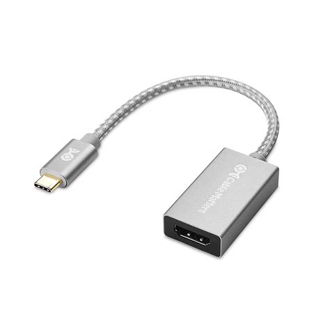 Cable Matters Aluminum USB C to HDMI Adapter in Space Gray for Surface ...