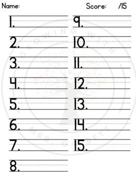 Example of a 15 Word Exercise 的图像结果