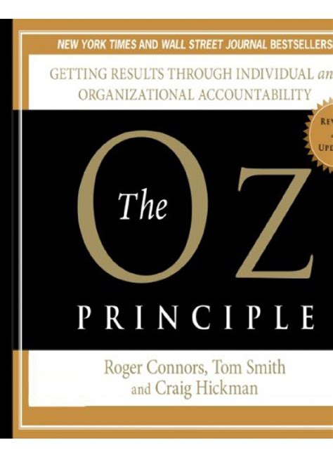 {DOWNLOAD} The Oz Principle Getting Results Through Individual and ...