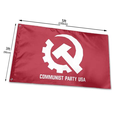 American Communist Party Flag