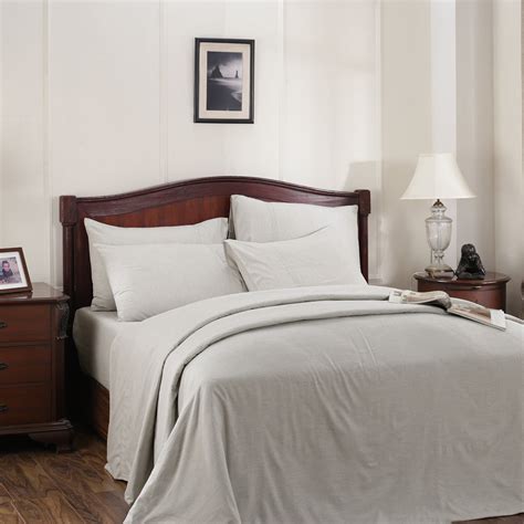 Buy Emmie Reversible Made With Egyptian Cotton Ultra Soft Soft Grey ...