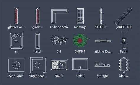 CAD Blokları | 2B ve 3B CAD için Çizim Sembolleri | Autodesk