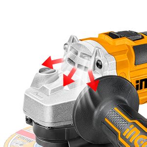 INGCO 20V Cordless Angle Grinder Machine, Cutter machine with Battery ...