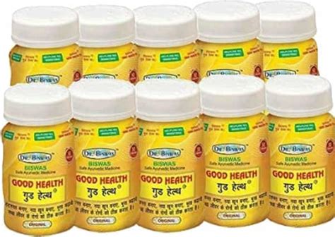 Buy DR. BISWAS AYURVEDIC GOOD HEALTH CAPSULES - PACK OF 10 Online & Get ...