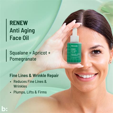RENEW Anti Aging Face Oil for Firm, Plump & Youthful Skin | Biocule ...