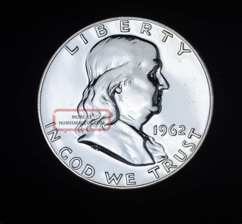 1962 (p) Franklin Silver Half Dollar 50 Cents Proof (5892)