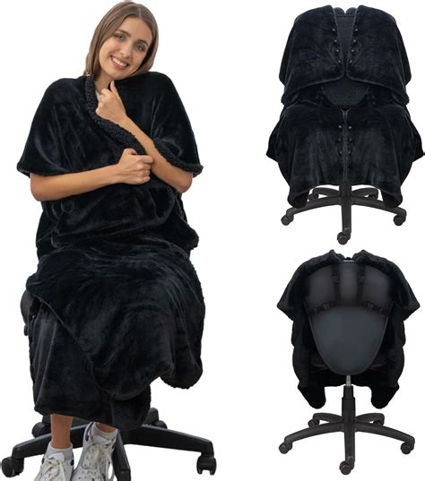 Amazon.com: ODOXIA Office Chair Blanket | Warm & Comfortable Lap ...