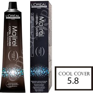 L'Oréal Professionnel Majirel Cool Cover , 5.8 Light Mocha Brown ...