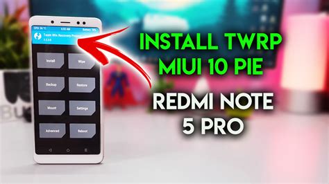 TWRP for Redmi Note 8 Pro 的图像结果