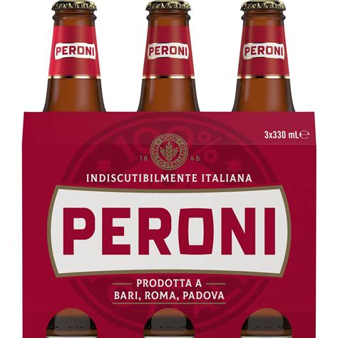 Peroni Red Bottles 330ml X3 Pack | Woolworths
