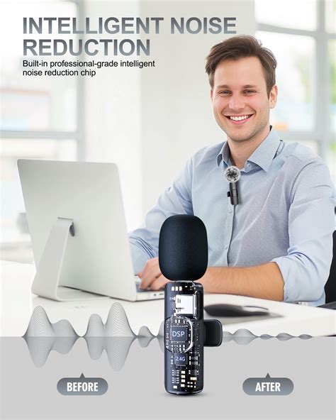 PQRQP 3 in 1 Professional Wireless Lavalier India | Ubuy