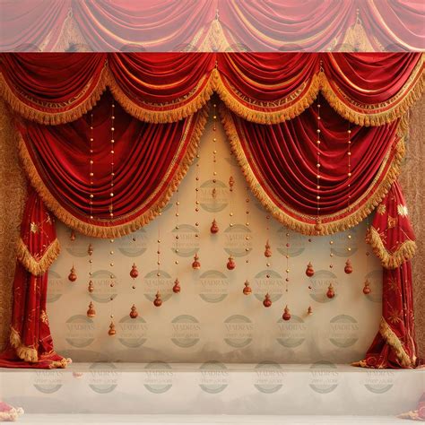 Diwali Delight - Printed Backdrop - Fabric - 5 by 7 feet | Madras Prop ...