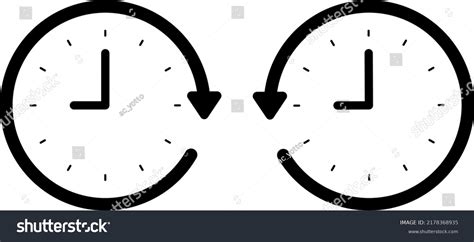 Clockwise Counterclockwise Arrow Icons Stock Vector (Royalty Free ...
